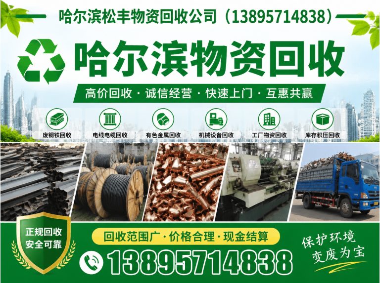 呼兰区废旧金属回收展示图